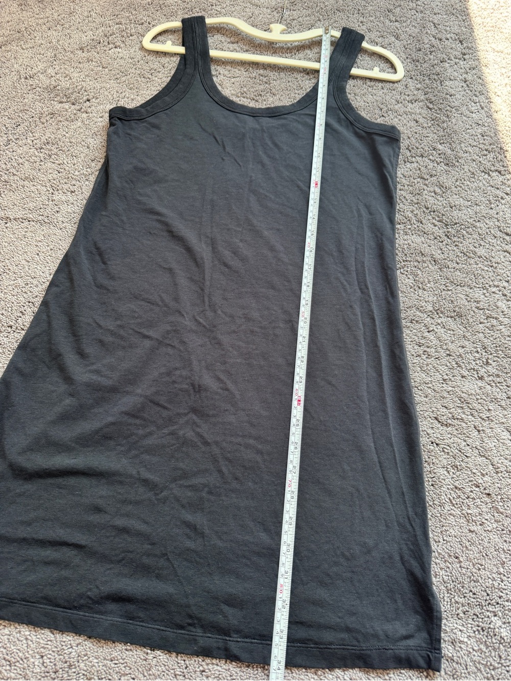 NWOT Lululemon Classic-Fit Cotton-Blend Scoop Dress - Picture 9 of 9